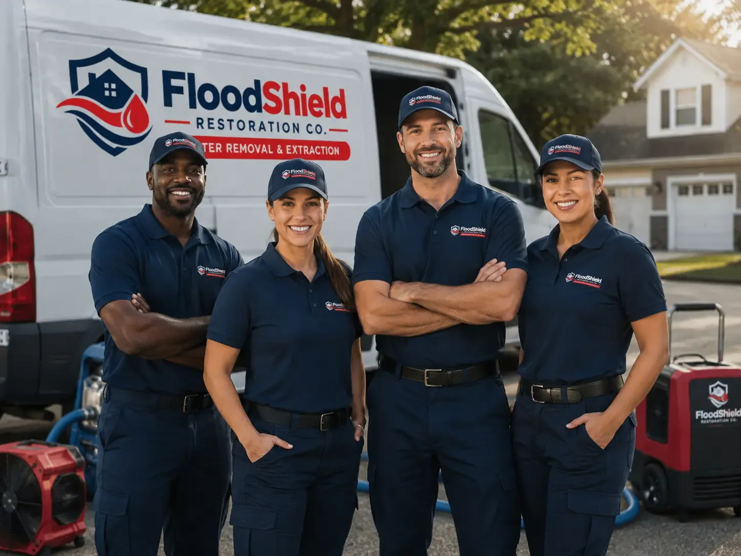 Flood Damage Restoration company in Raymond, IA